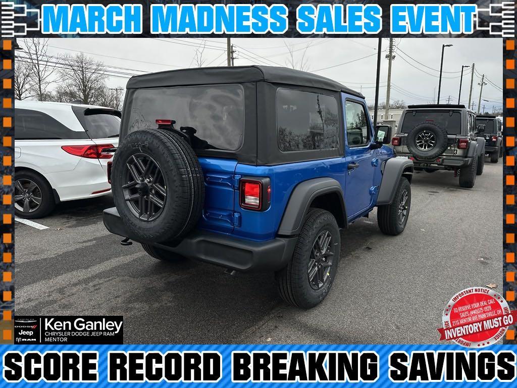 new 2025 Jeep Wrangler car, priced at $37,899
