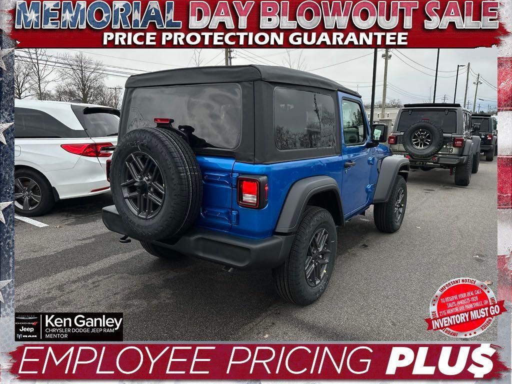 new 2025 Jeep Wrangler car, priced at $40,399