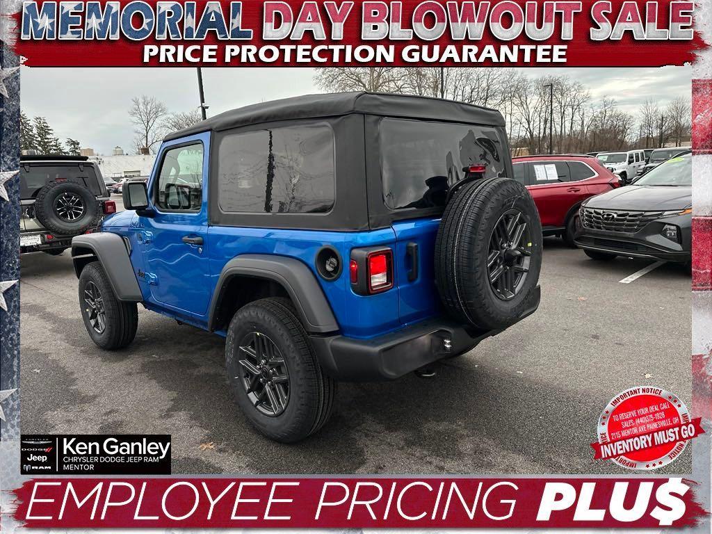 new 2025 Jeep Wrangler car, priced at $40,399