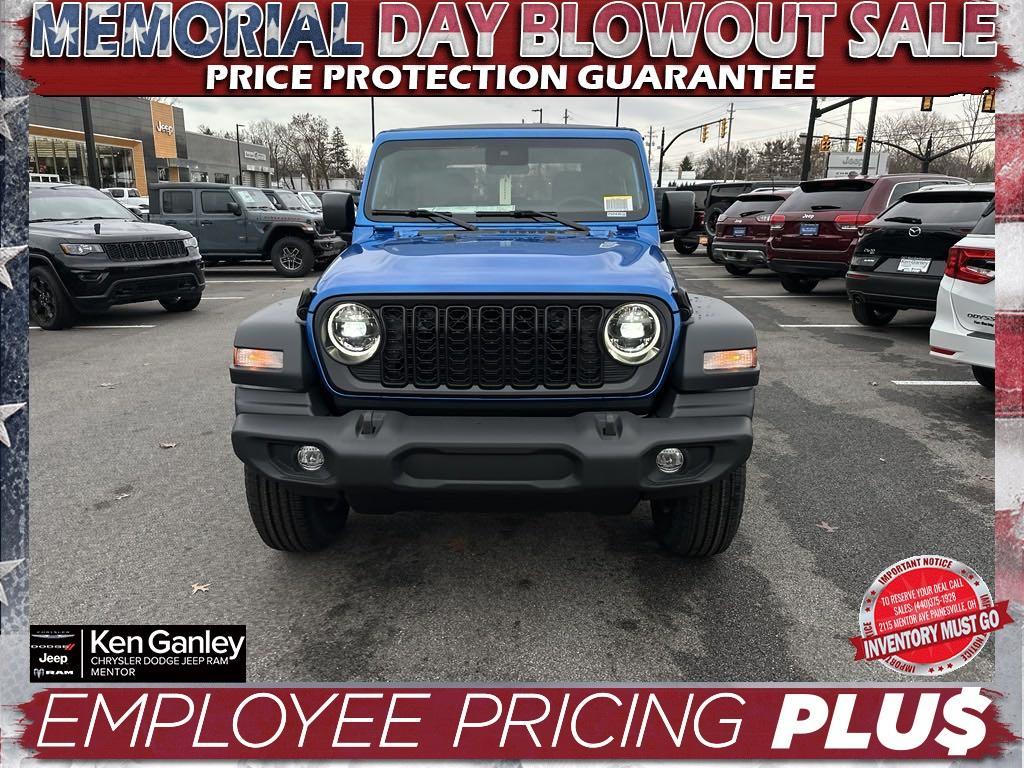 new 2025 Jeep Wrangler car, priced at $40,399