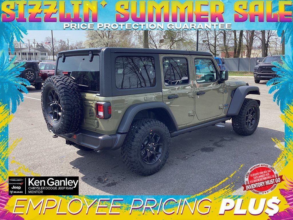 new 2025 Jeep Wrangler 4xe car, priced at $53,180