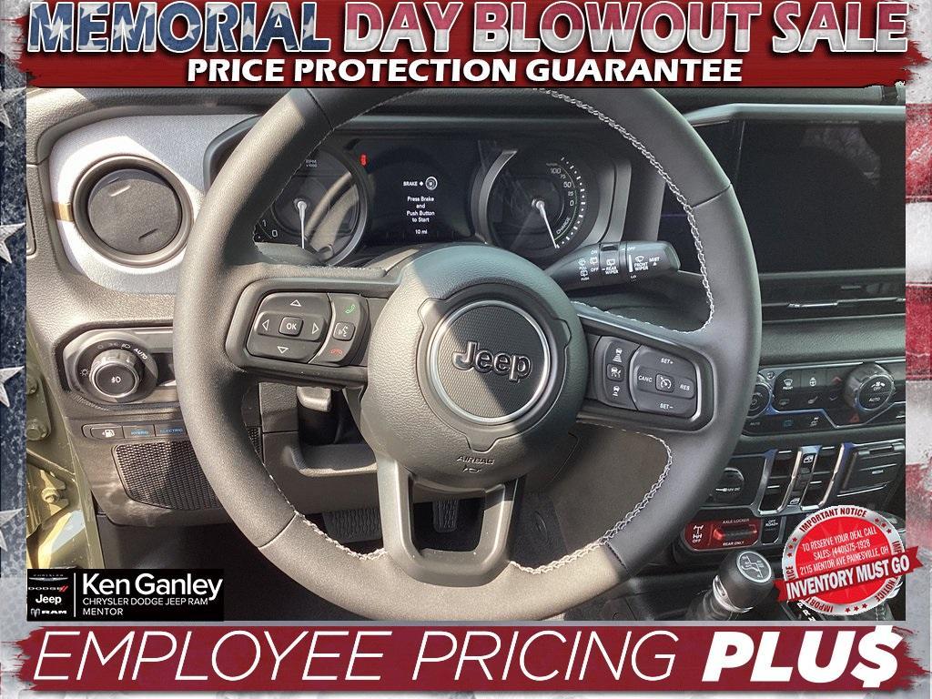 new 2025 Jeep Wrangler 4xe car, priced at $53,300
