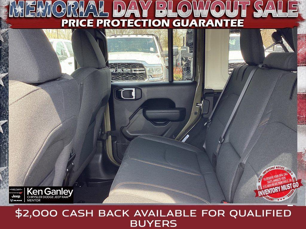 new 2025 Jeep Wrangler 4xe car, priced at $53,180