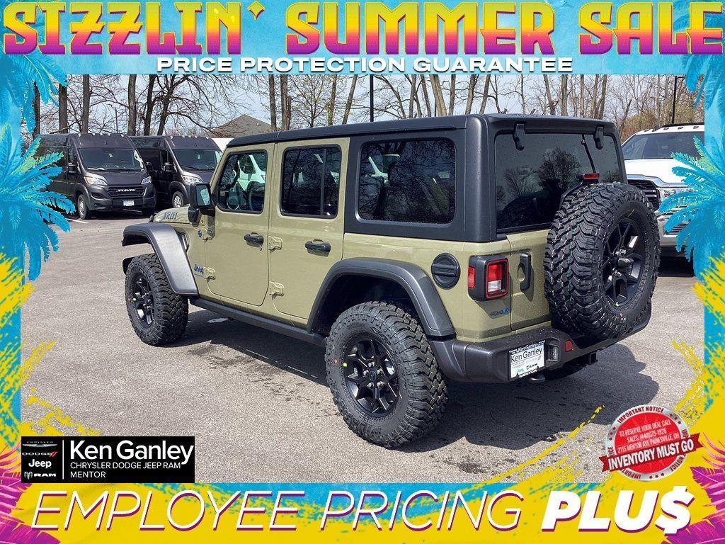 new 2025 Jeep Wrangler 4xe car, priced at $53,180