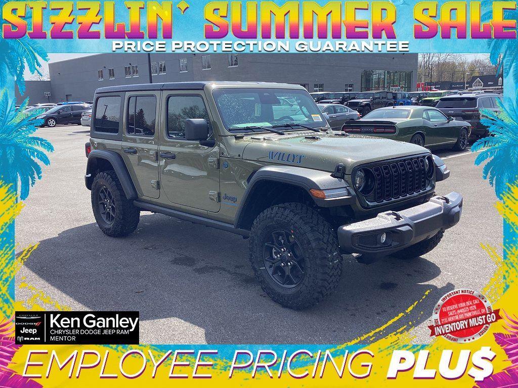 new 2025 Jeep Wrangler 4xe car, priced at $53,180