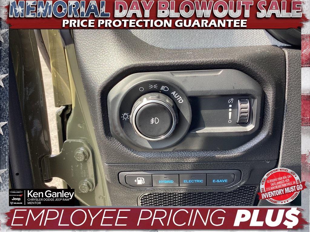 new 2025 Jeep Wrangler 4xe car, priced at $53,300