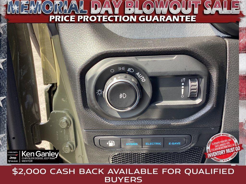 new 2025 Jeep Wrangler 4xe car, priced at $53,180