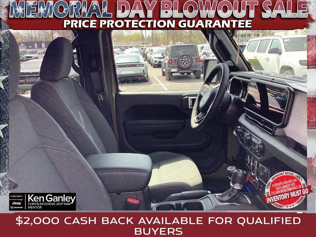 new 2025 Jeep Wrangler 4xe car, priced at $53,180