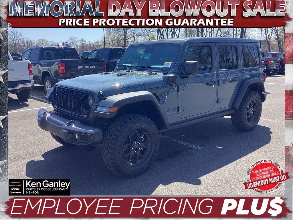 new 2025 Jeep Wrangler 4xe car, priced at $55,500