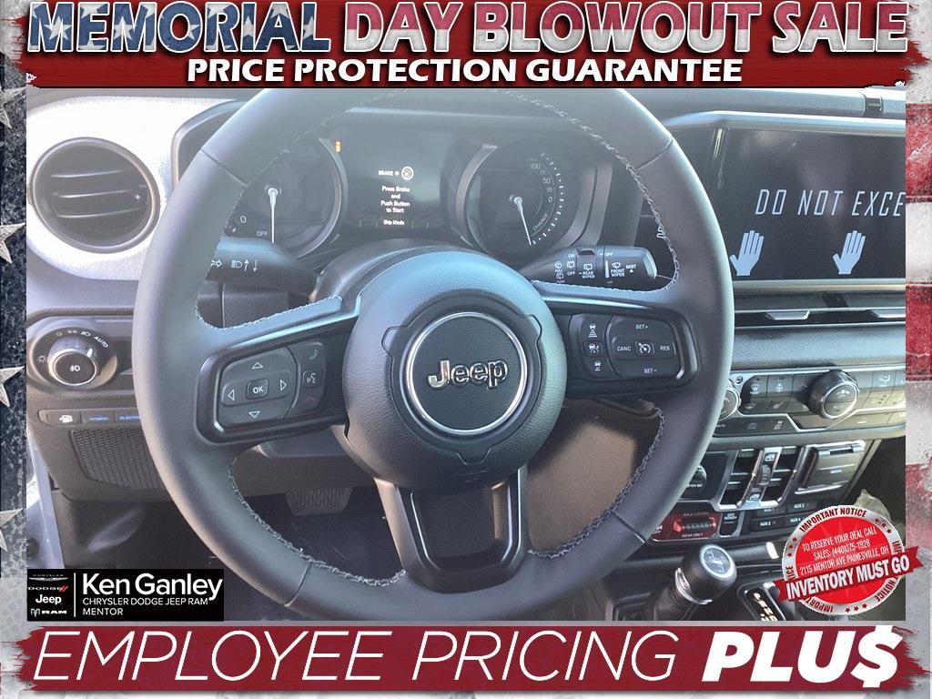 new 2025 Jeep Wrangler 4xe car, priced at $55,500