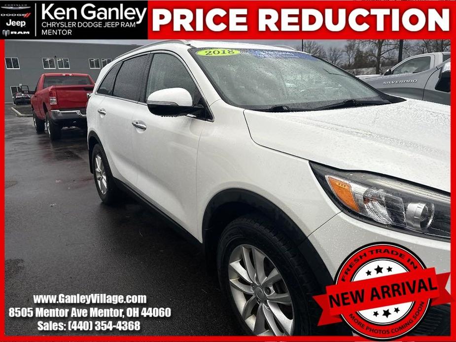 used 2018 Kia Sorento car, priced at $15,990