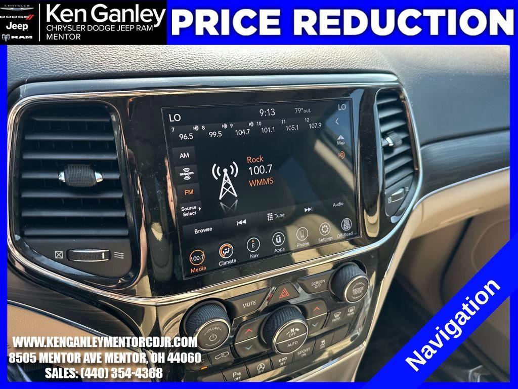 used 2021 Jeep Grand Cherokee car, priced at $26,900