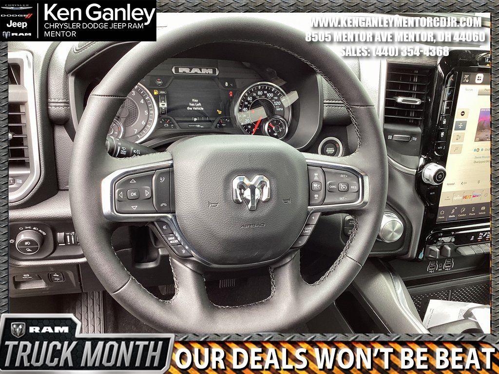 new 2025 Ram 1500 car, priced at $58,678