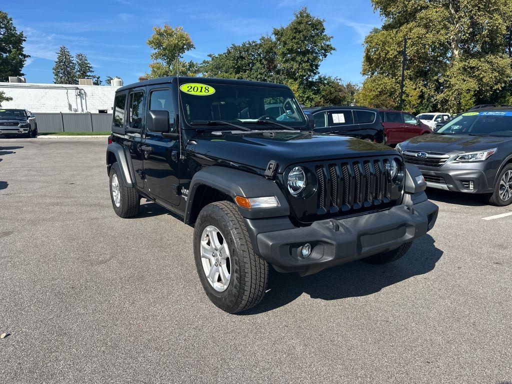 used 2018 Jeep Wrangler Unlimited car, priced at $22,900