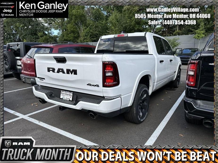 new 2025 Ram 1500 car, priced at $48,624