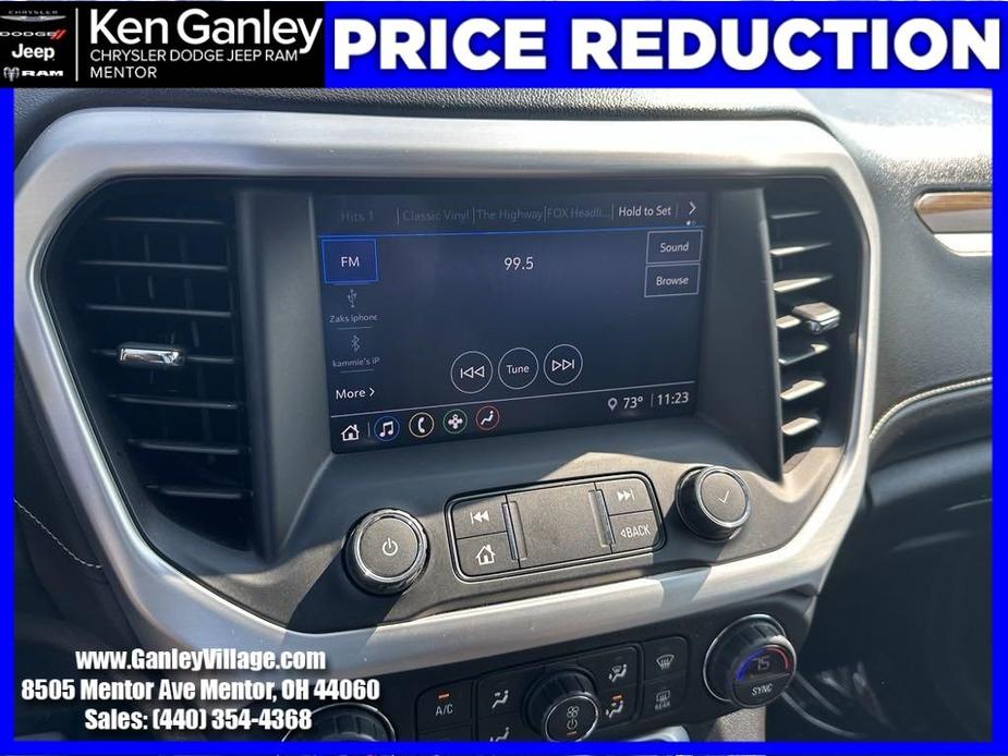 used 2020 GMC Acadia car, priced at $21,700