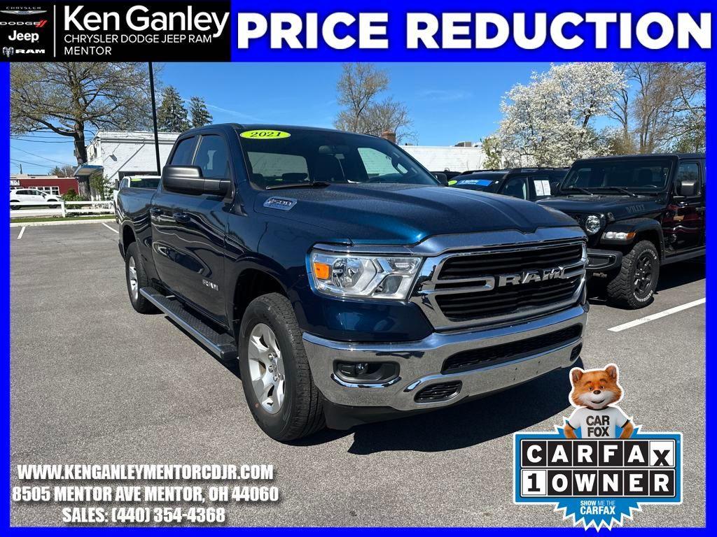 used 2021 Ram 1500 car, priced at $30,900