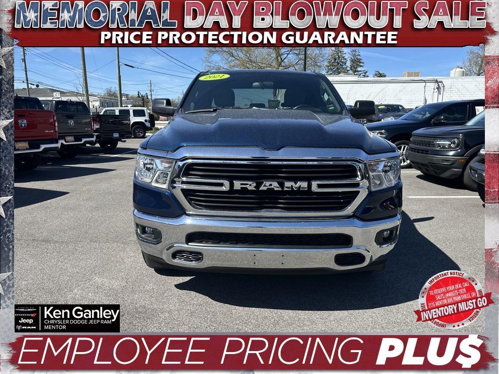 used 2021 Ram 1500 car, priced at $32,882