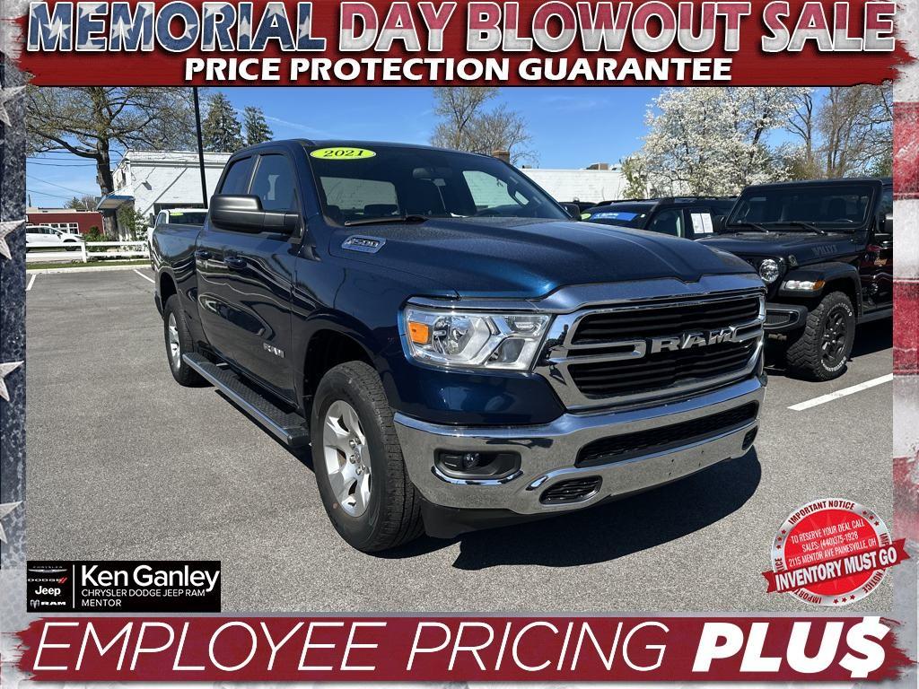 used 2021 Ram 1500 car, priced at $32,882