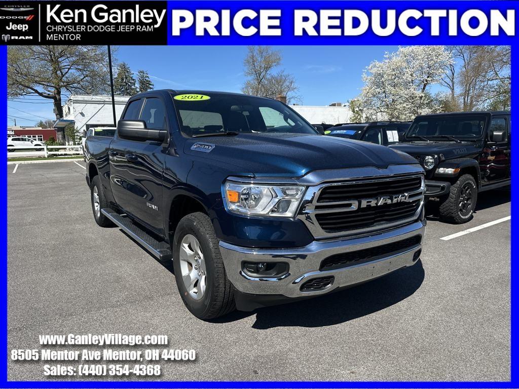 used 2021 Ram 1500 car, priced at $32,500