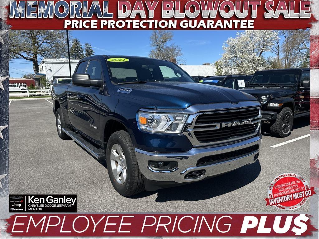 used 2021 Ram 1500 car, priced at $32,882