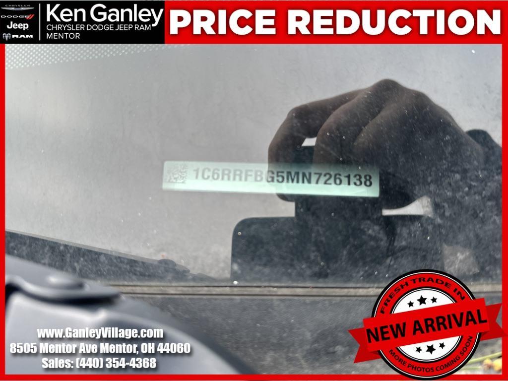 used 2021 Ram 1500 car, priced at $33,600