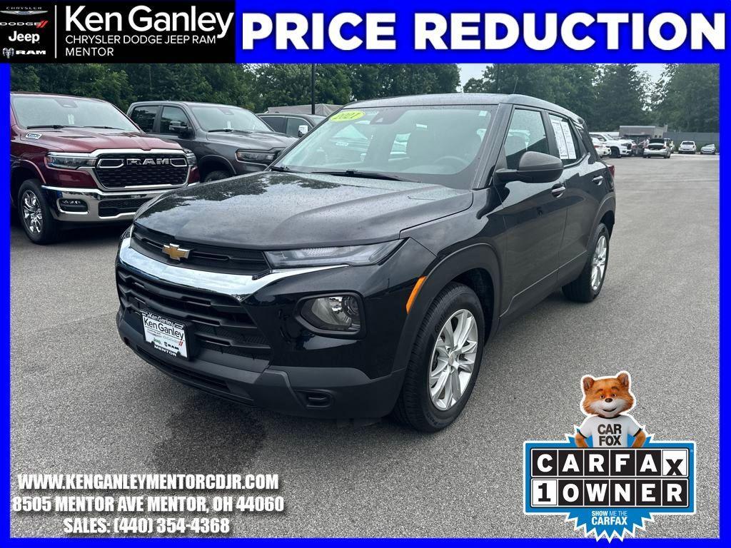 used 2021 Chevrolet TrailBlazer car, priced at $17,500