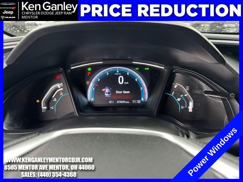 used 2019 Honda Civic car, priced at $15,900