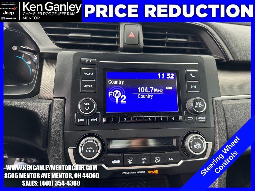 used 2019 Honda Civic car, priced at $15,900