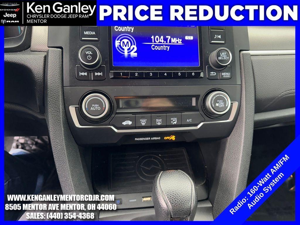 used 2019 Honda Civic car, priced at $15,900