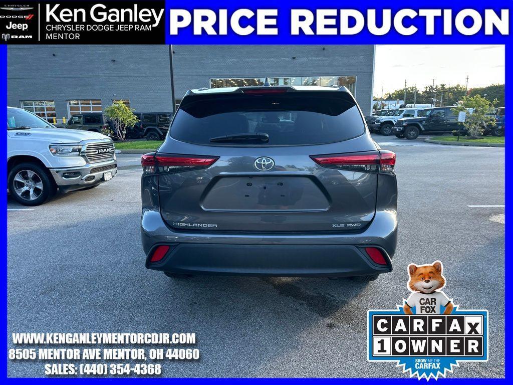 used 2021 Toyota Highlander car, priced at $32,500