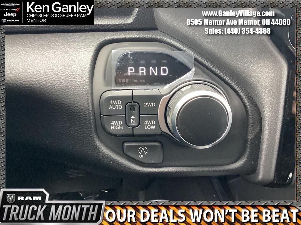new 2025 Ram 1500 car, priced at $49,495
