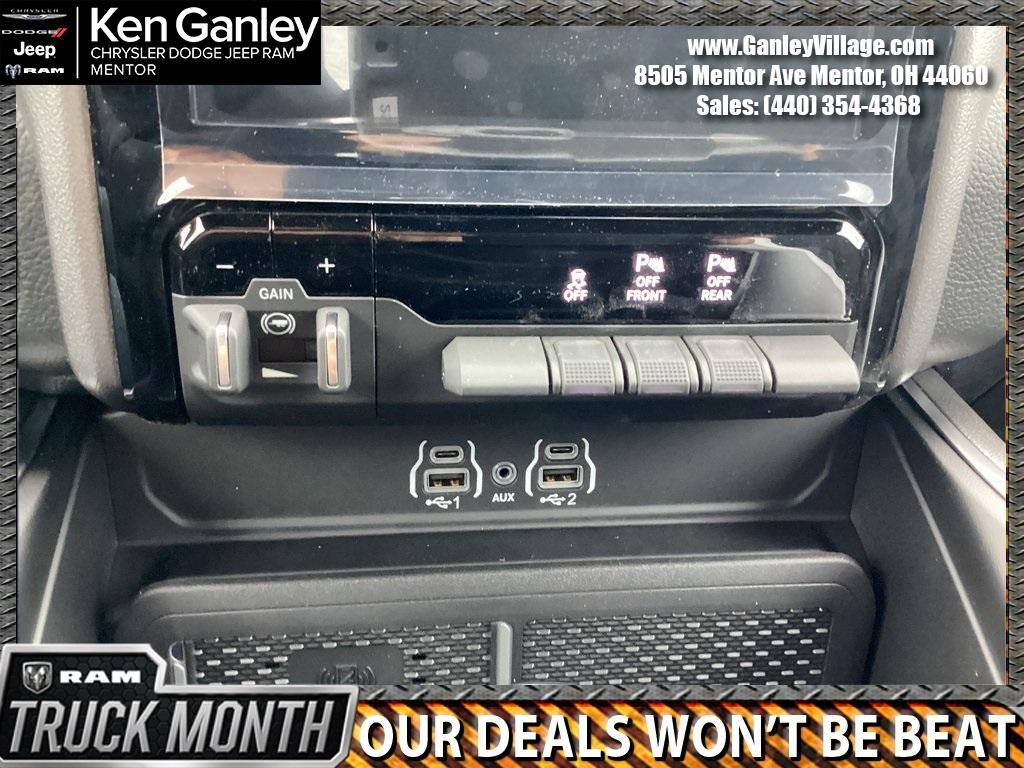 new 2025 Ram 1500 car, priced at $49,495