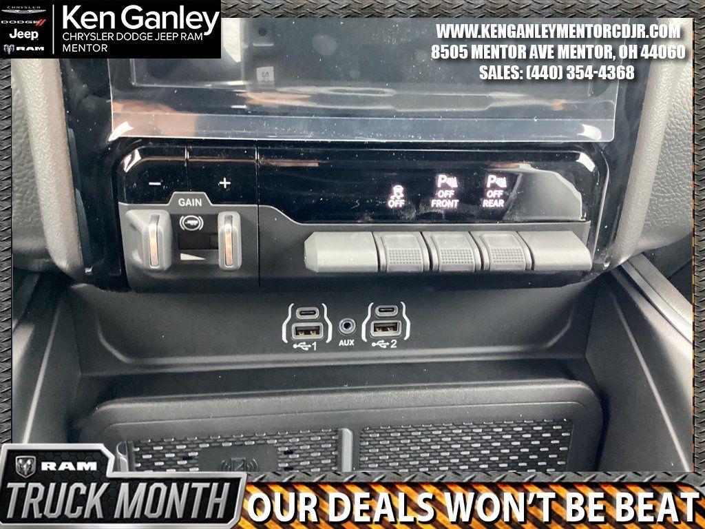 new 2025 Ram 1500 car, priced at $49,495