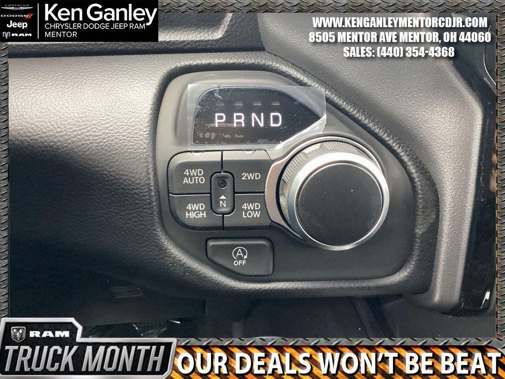 new 2025 Ram 1500 car, priced at $49,495