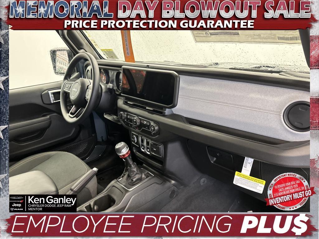 new 2025 Jeep Wrangler car, priced at $33,370