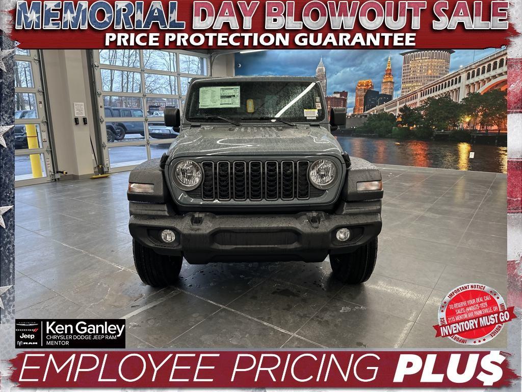 new 2025 Jeep Wrangler car, priced at $33,370