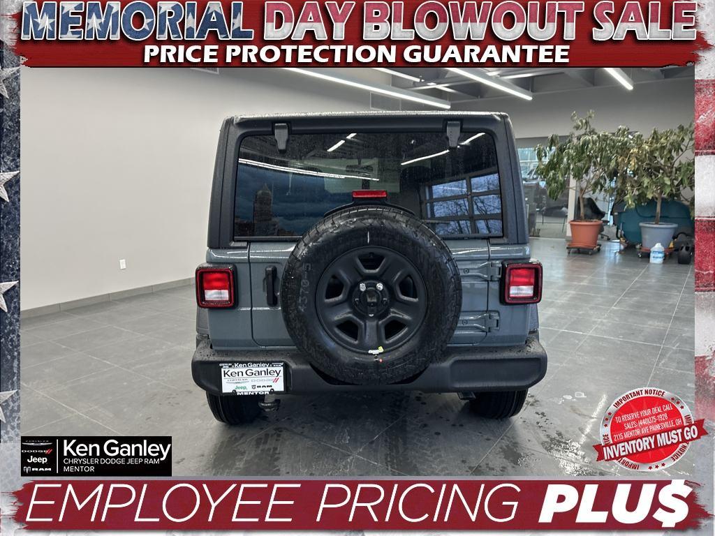 new 2025 Jeep Wrangler car, priced at $33,370