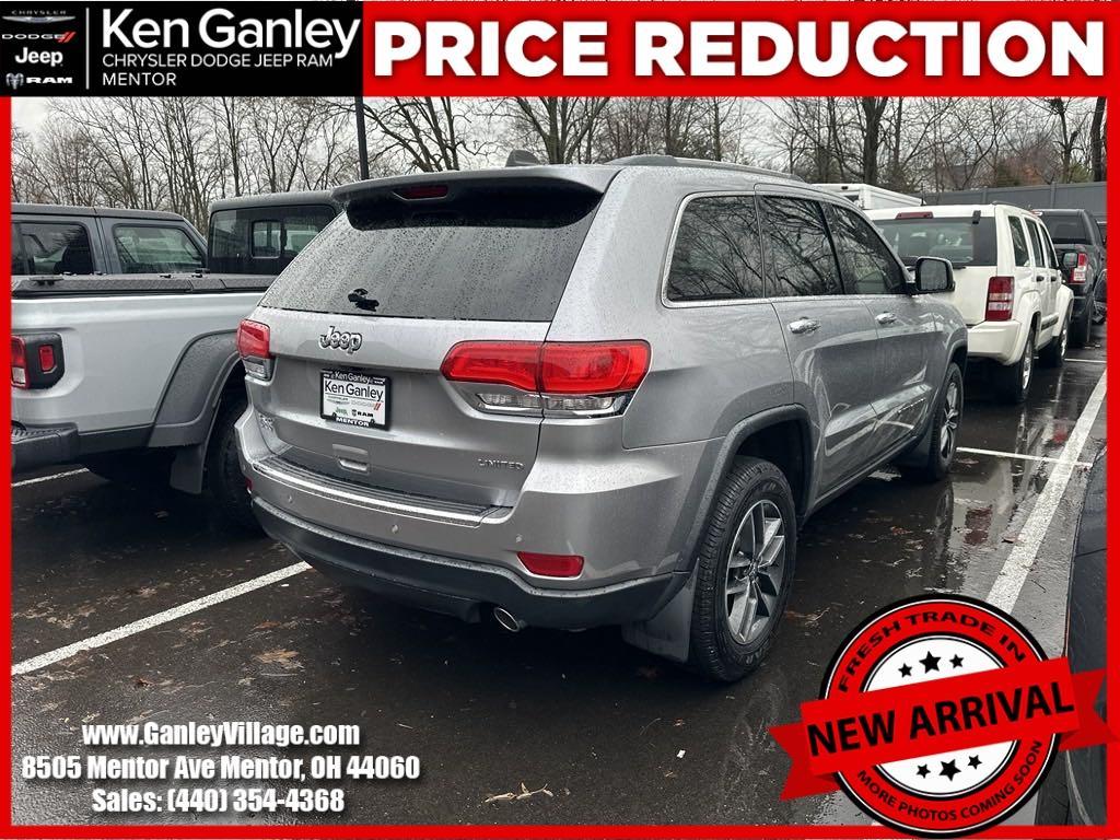 used 2018 Jeep Grand Cherokee car, priced at $16,350