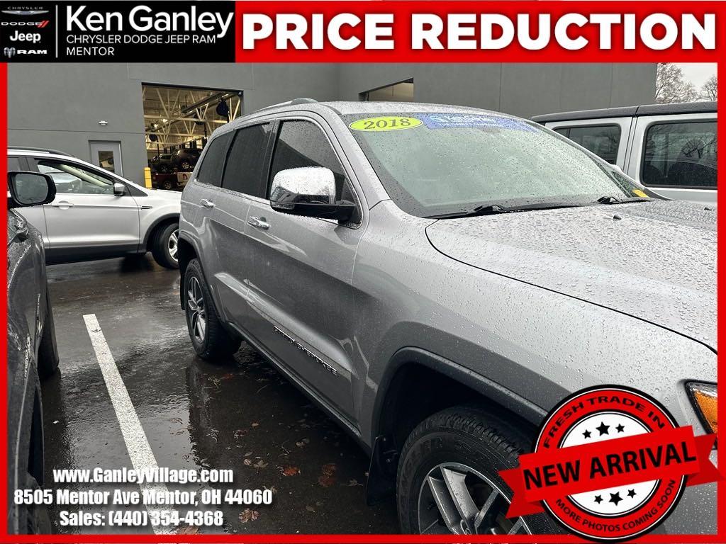 used 2018 Jeep Grand Cherokee car, priced at $16,350