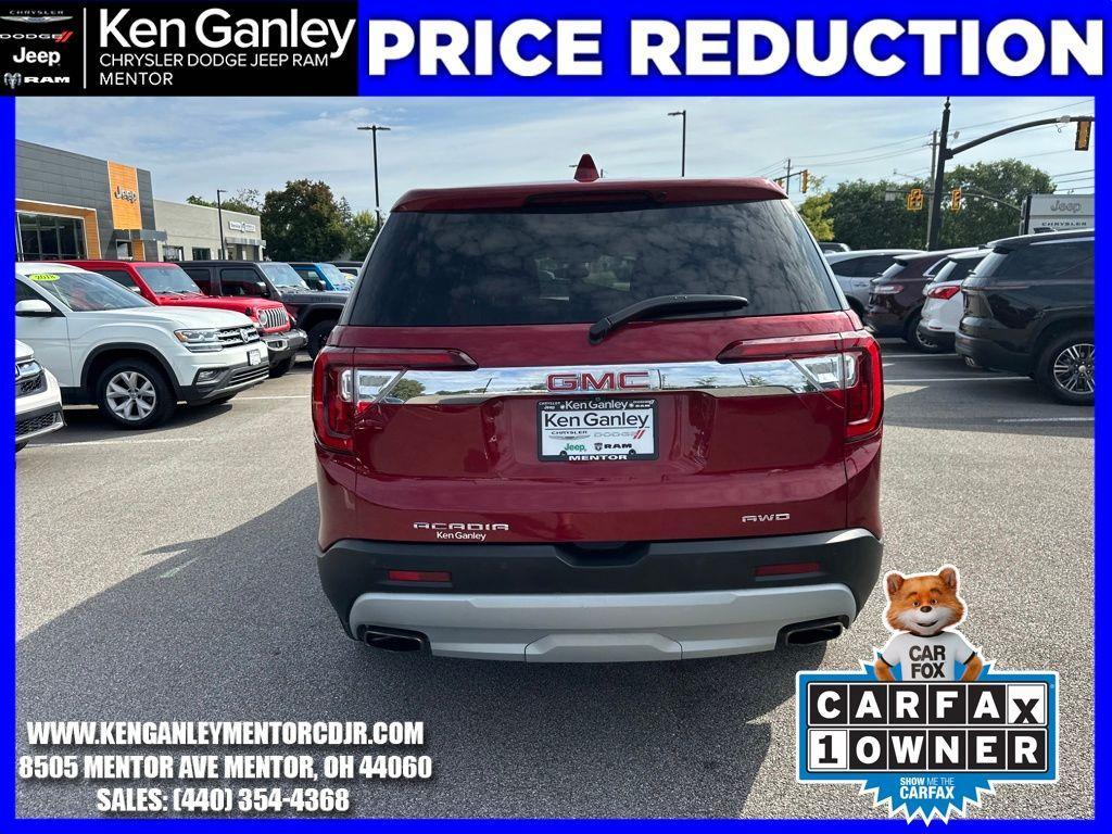 used 2020 GMC Acadia car, priced at $21,900