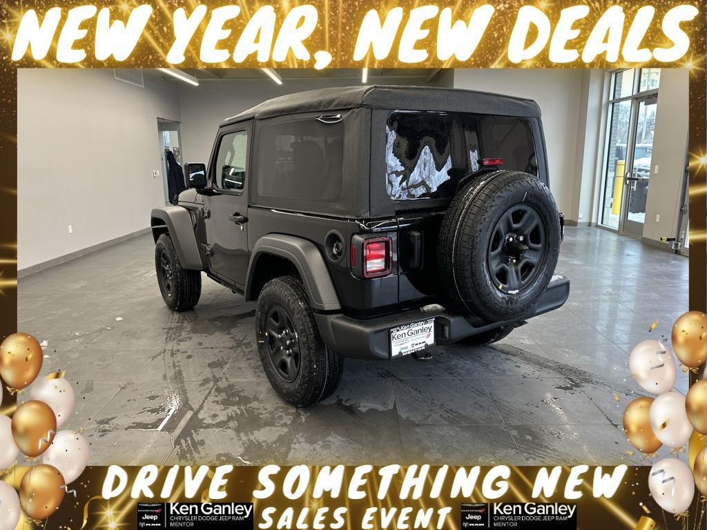 new 2025 Jeep Wrangler car, priced at $33,093