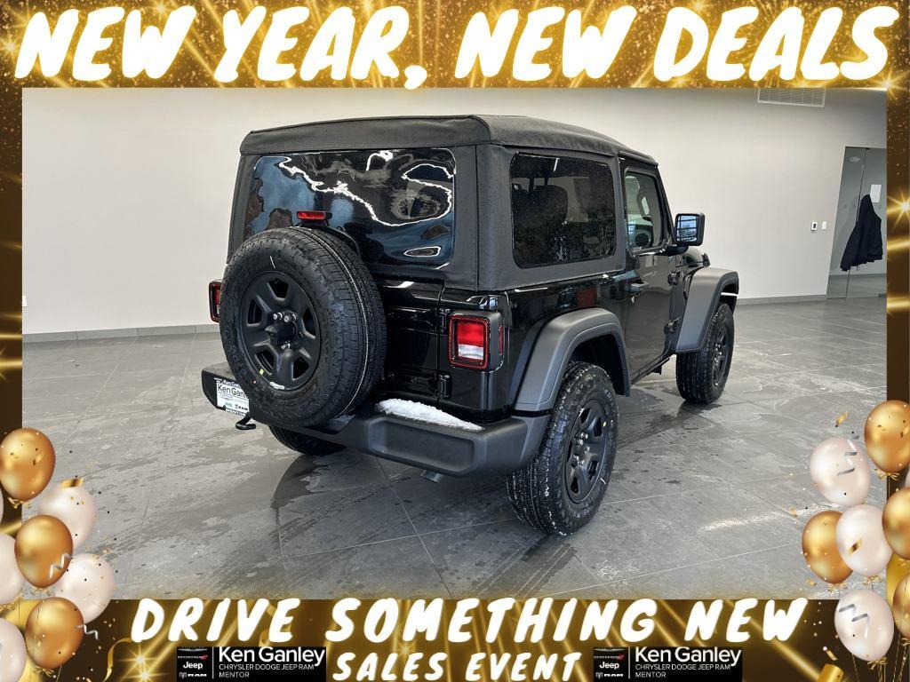 new 2025 Jeep Wrangler car, priced at $33,093