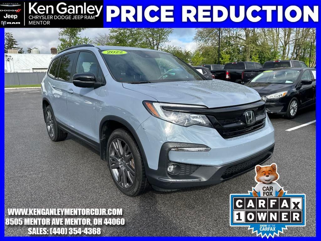 used 2022 Honda Pilot car, priced at $28,900