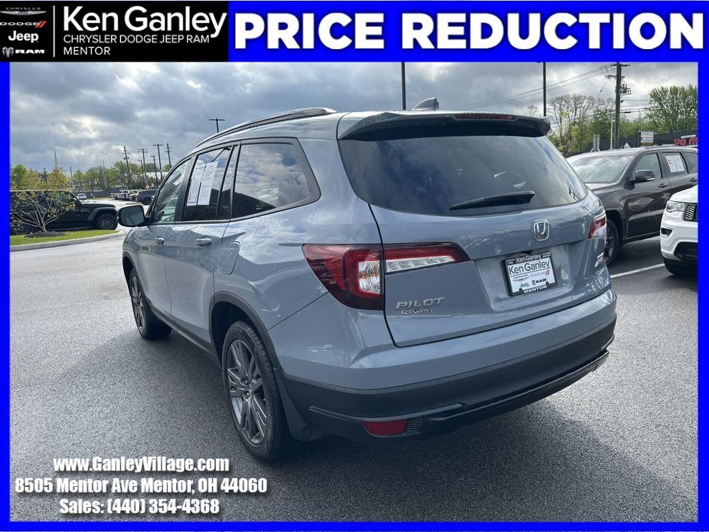 used 2022 Honda Pilot car, priced at $29,500