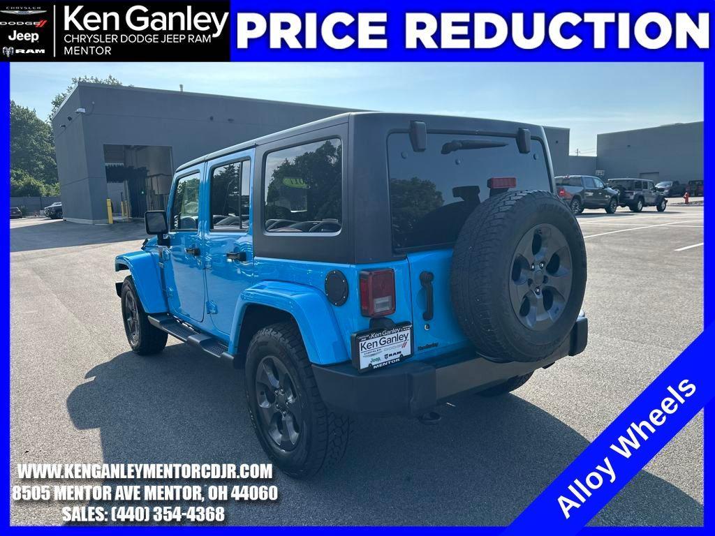 used 2017 Jeep Wrangler Unlimited car, priced at $23,500