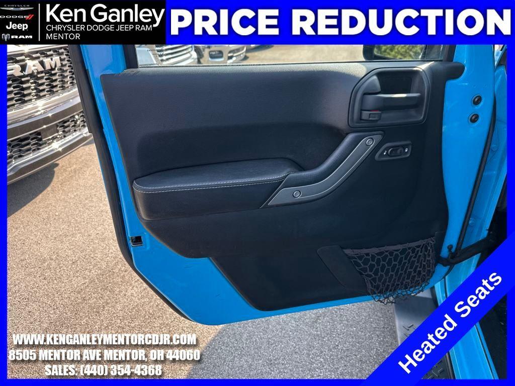 used 2017 Jeep Wrangler Unlimited car, priced at $23,500