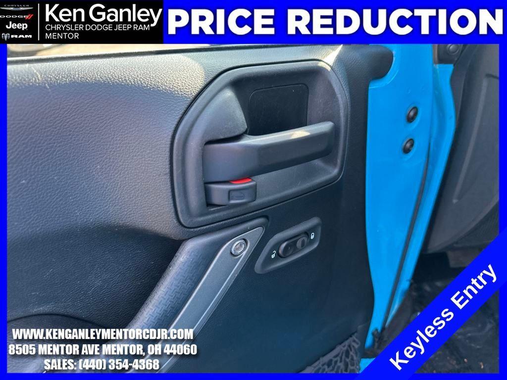 used 2017 Jeep Wrangler Unlimited car, priced at $23,500