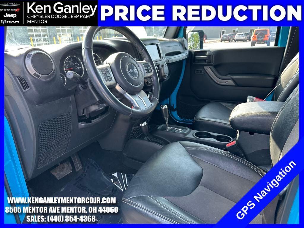 used 2017 Jeep Wrangler Unlimited car, priced at $23,500