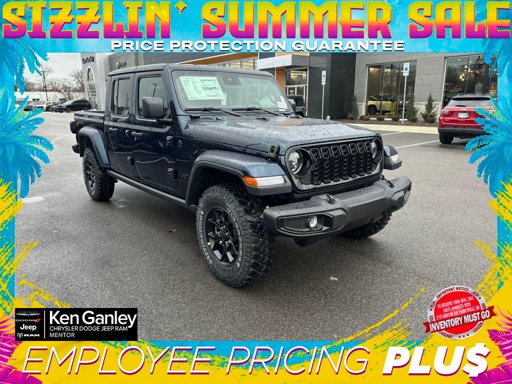 new 2025 Jeep Gladiator car, priced at $43,998